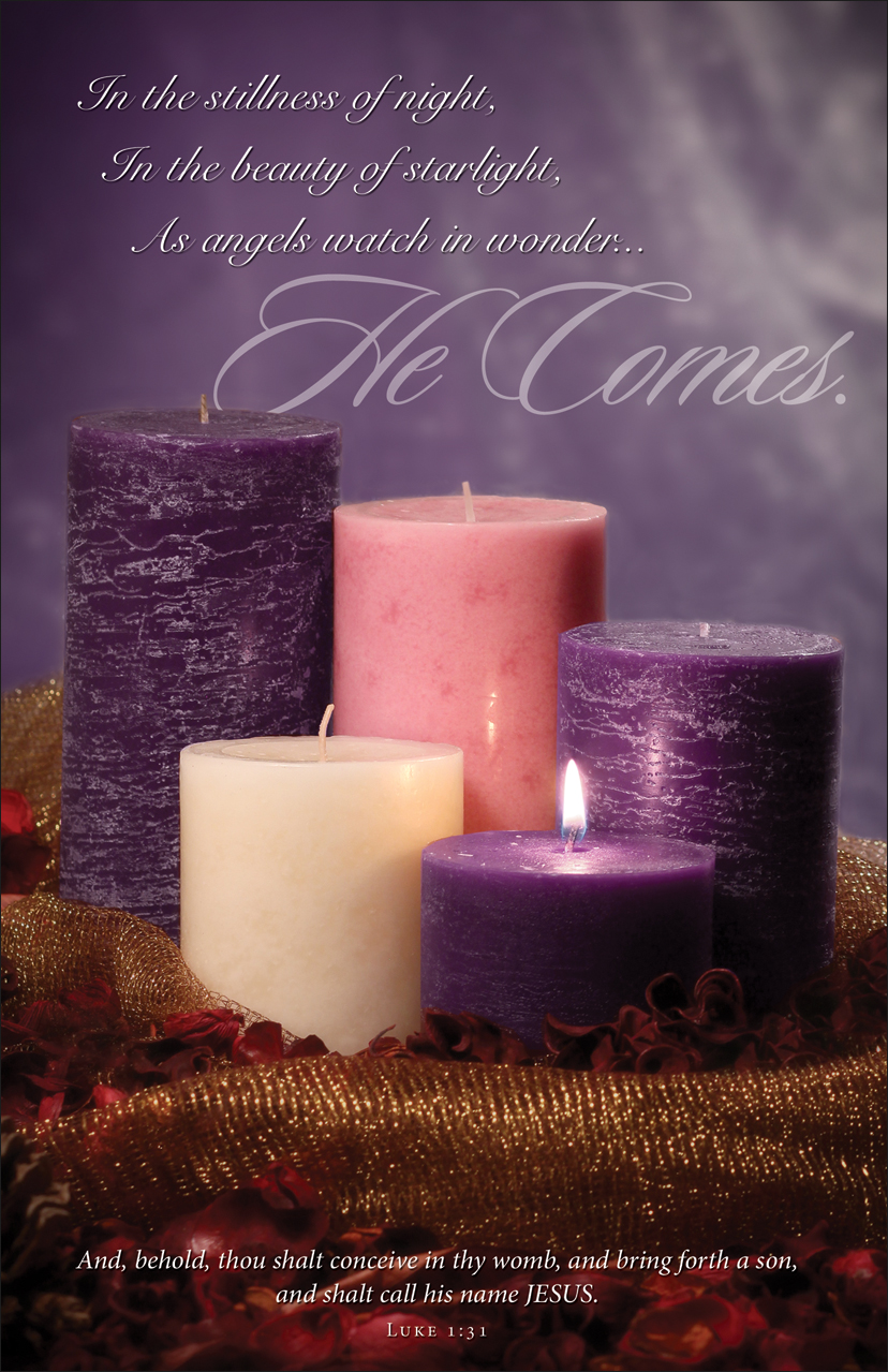 Standard Advent Bulletin He Comes Concordia Publishing House