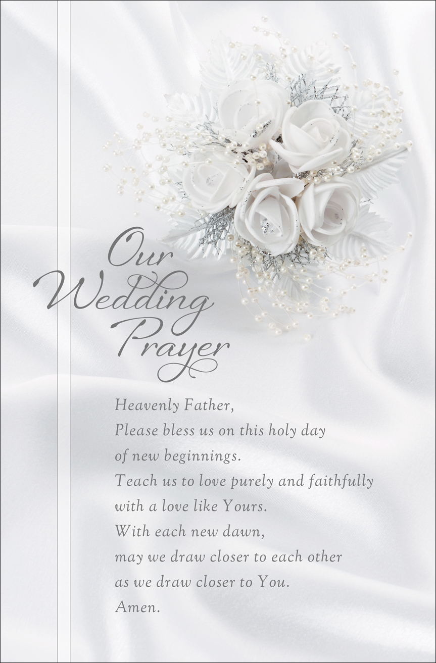 Standard Wedding Bulletin Our Wedding Prayer Concordia Publishing House