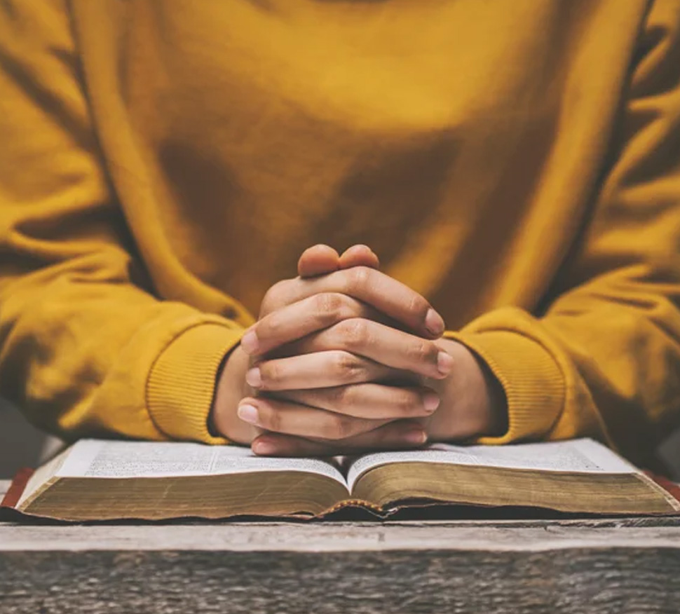 Woman praying