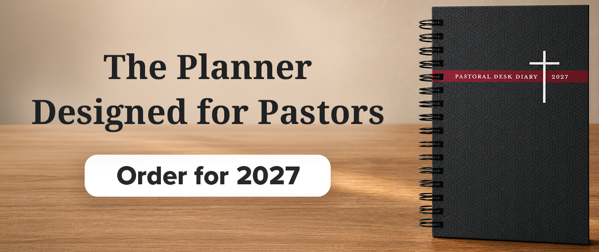 Pastoral Desk Diary 2027: The Planner Designed for Pastors