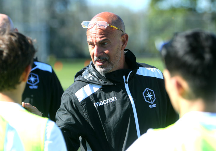 HFX Wanderers coach Stephen Hart during last year's Open Trials. (CPL)