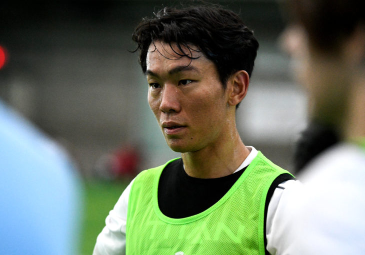 Son Yongchan during the Toronto Open Trials. (CPL)