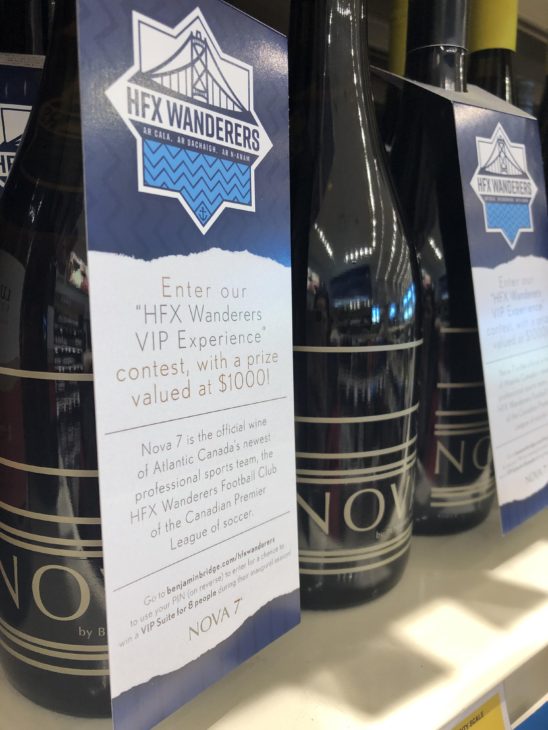 Win a chance to watch the Wanderers in style by buying Nova 7 at any NSLC store in the province in March.
