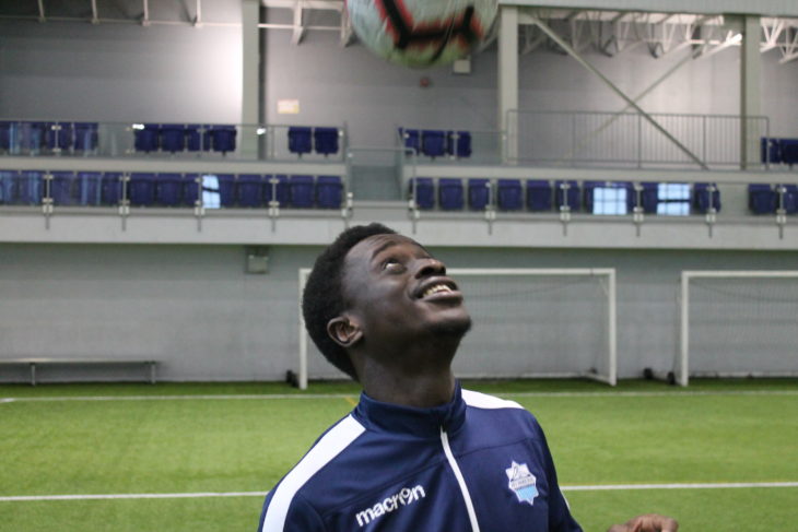Mohamed Kourouma is hoping to excite the Wanderers fans with his pace and technique.
