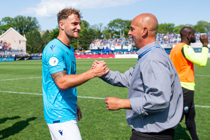 Stephen Hart describes Schaale as an integral part of the Wanderers. Photo: Trevor MacMillan.