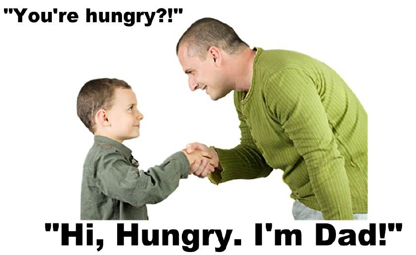 A Pun and a Dad Joke Walked into a Bar