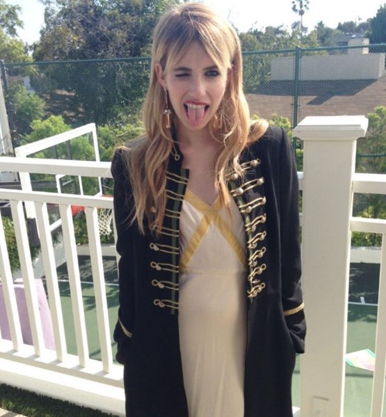 Emma Roberts Tongue