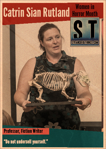 Women in Horror Q&A with Catrin Sian Rutland