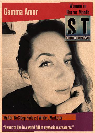 Women in Horror Q&A with Gemma Amor