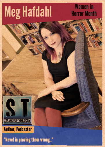 Women in Horror Q&A with Meg Hafdahl