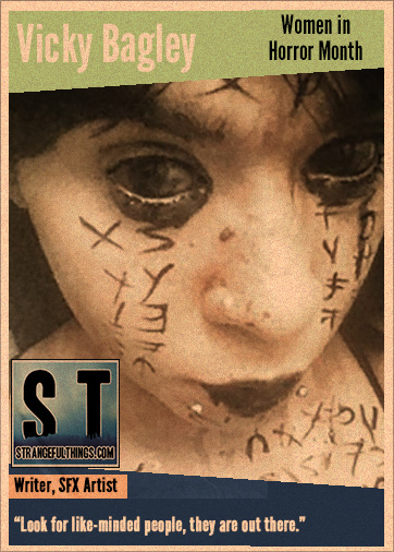 Women in Horror Q&A with Vicky Bagley