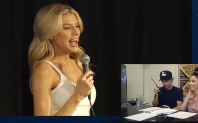 Charlotte McKinney does Stand Up and I hate David Spade