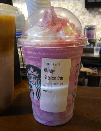 Starbucks Unicorn Frappuccino