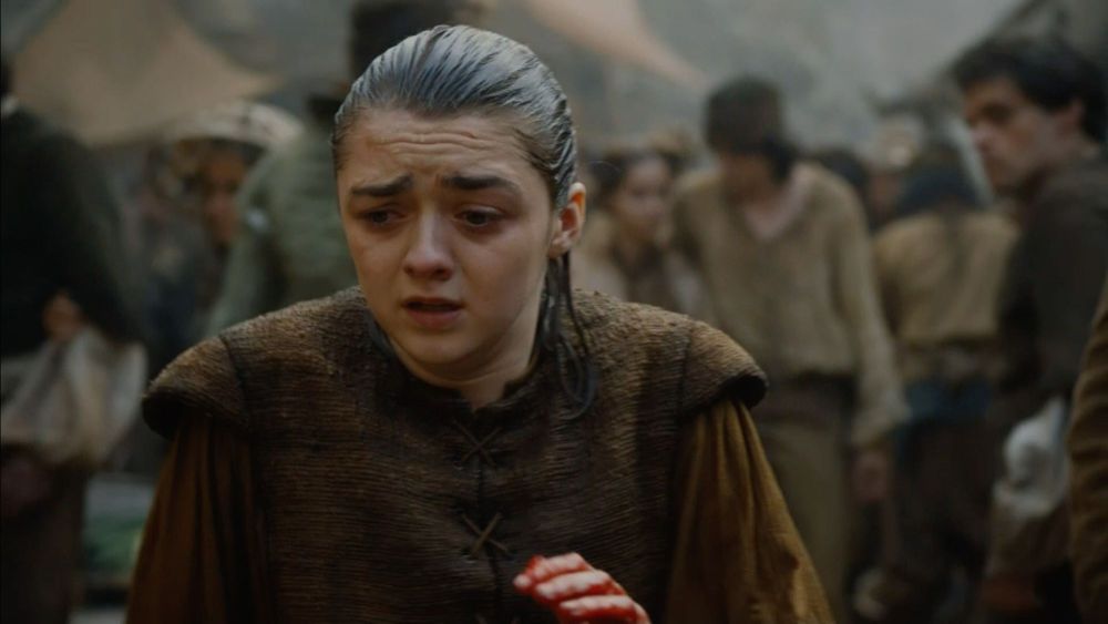 arya stumbling