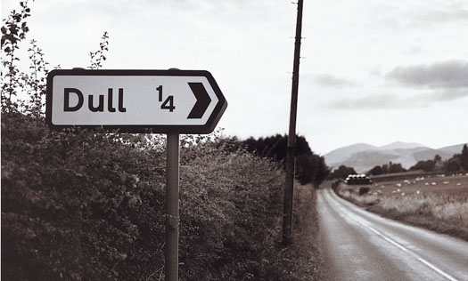 dull