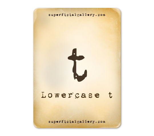 lowercase-t