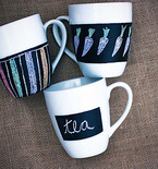 Weekend Project: Chalkboard Cups