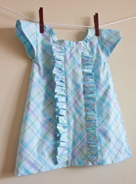 Retro Ruffle Pillowcase Dress from Simply Modern Mom