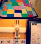 Paint Sample Lampshade — Making Lights