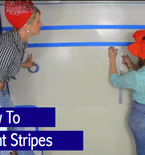 How to Paint Stripes for an Accent Wall