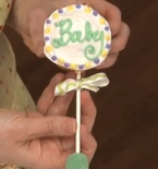 Baby Shower Cupcakes: Baby Rattles