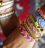 Crafts for Teenagers — Chevron Friendship Bracelets