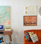 DIY Wallpaper with Sharpie Markers