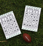 Super Bowl Crafts for Kids — Free Bingo Printable