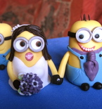 Wedding Cake Ideas — 'Despicable Me' Cake Topper