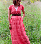 Easy Ruffle Maxi Dress Pattern