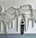 Elegant Toilet Paper Wall Art
