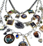 Downton Abbey Charm Necklace