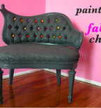 Reupholster Furniture with Paint