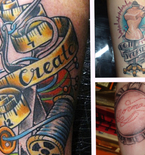 Craft Tattoos on Pinterest