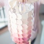 DIY baby mobile from paint chips