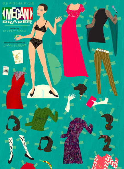 Mad Men Crafts: Paper Dolls (Free Printables)