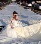 Handmade Wedding Dresses — World's Longest Train