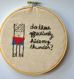 Arrested Development Embroidery Pattern