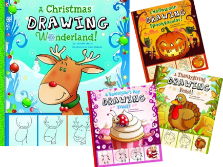 Kids Drawing Books from Capstone Press