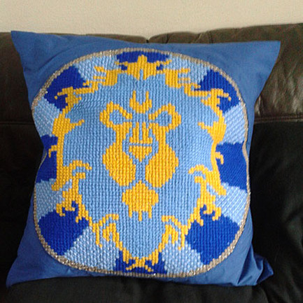  World of Warcraft Alliance Cushion