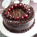 Chocolate Cake with Port-Soaked Cherries