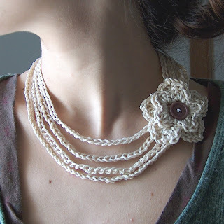 How To Crochet Necklaces Free Crochet Pattern Craftfoxes