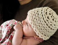 Alpaca and Silk Baby Hat (Free Crochet Pattern)