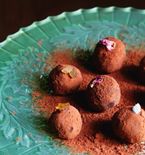 Chocolate Truffles Three Ways (with Ginger, Salted Caramel and Rose)