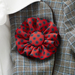 DIY Necktie Fabric Boutonniere