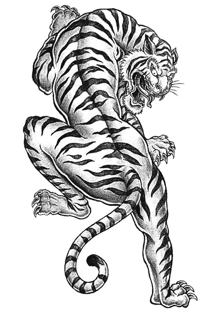 coloring pages of tigers