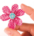 Bent Petal Washi Tape Flower