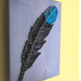 Feather String Art for Wall Hanging