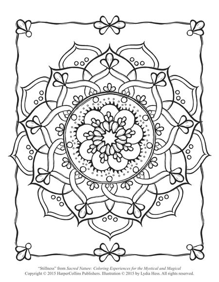 Sacred Symbols: Colouring Experiences for the Mystical and Magical