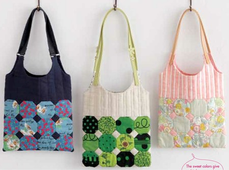 quilted totes and bags